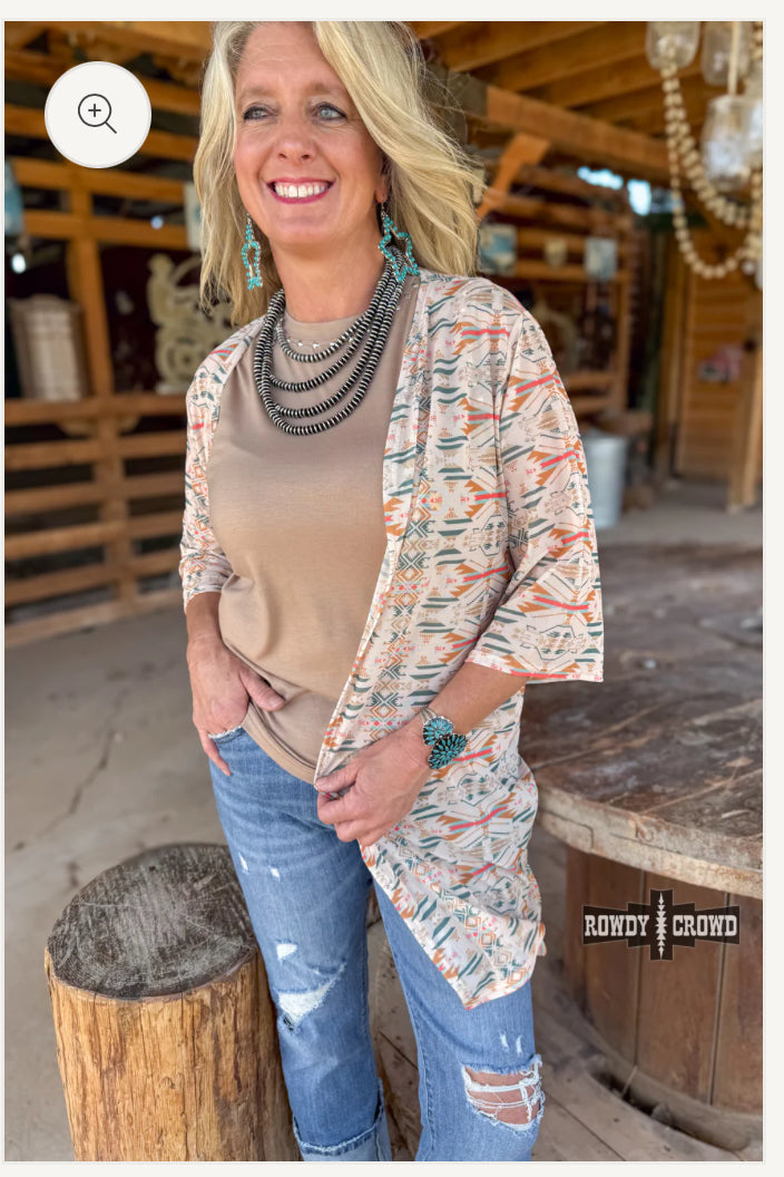 Acoma Aztec Short Duster