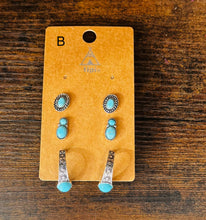 Load image into Gallery viewer, 3 Set Earrings