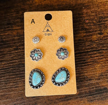 Load image into Gallery viewer, 3 Set Earrings