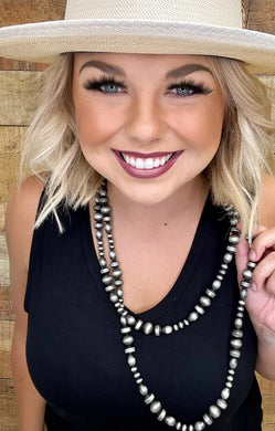 Amarillo Long Necklace