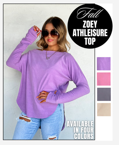 FALL ZOEY ATHLEISURE TOP