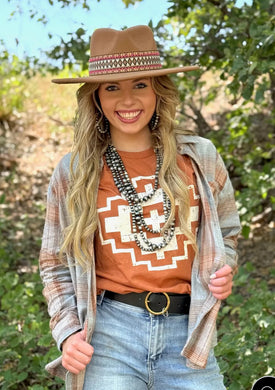 Drew Aztec Tee & Sweatshirt