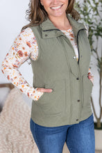 Load image into Gallery viewer, Remy Zip Up Vest - Heathered Sage