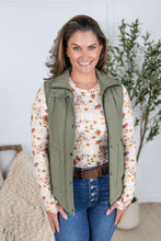 Load image into Gallery viewer, Remy Zip Up Vest - Heathered Sage