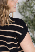 Load image into Gallery viewer, Carter Sweater Top - Black
