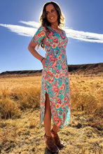Load image into Gallery viewer, WILLOW PAISLEY MAXI DRESS