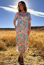 Load image into Gallery viewer, WILLOW PAISLEY MAXI DRESS