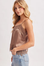 Load image into Gallery viewer, Coco Lace-Trimmed Camisole Top