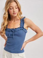 Load image into Gallery viewer, Ravi Ruffled Strap Cami