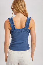 Load image into Gallery viewer, Ravi Ruffled Strap Cami