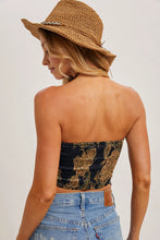 Load image into Gallery viewer, Delphi Satin Bandana Tube Top