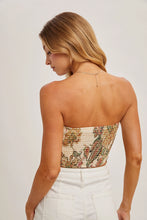 Load image into Gallery viewer, Eisley Satin Bandana Tube Top
