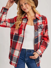 Load image into Gallery viewer, Royal Plaid Shacket