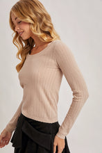 Load image into Gallery viewer, Pointelle Knit Top
