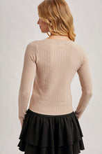 Load image into Gallery viewer, Pointelle Knit Top