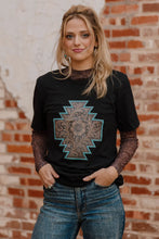 Load image into Gallery viewer, BRONZED BLOOM MESH TOP