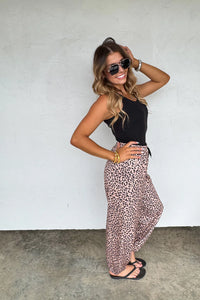 COCO CHEETAH JOGGER PANTS