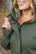 Load image into Gallery viewer, Mia Scuba Halfzip - Olive